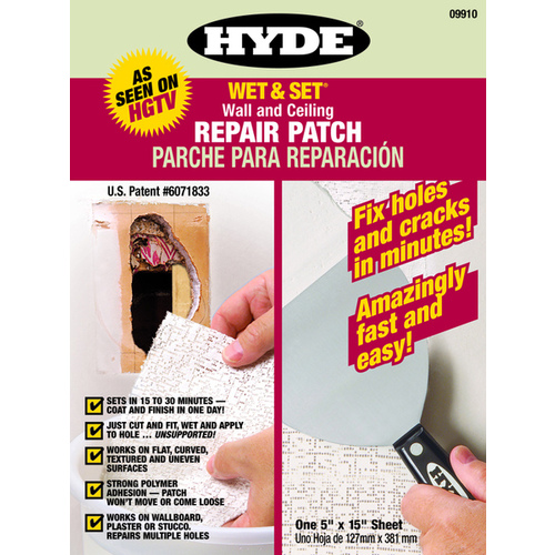 Wet & Set Wall & Ceiling Repair Patch White