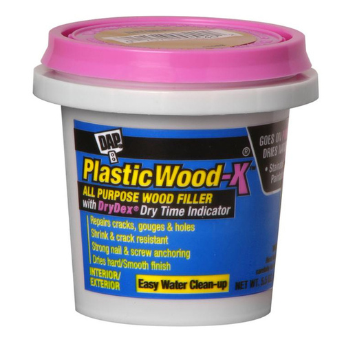 70798 Wood Filler, Paste, Musty, Natural, 5.5 oz