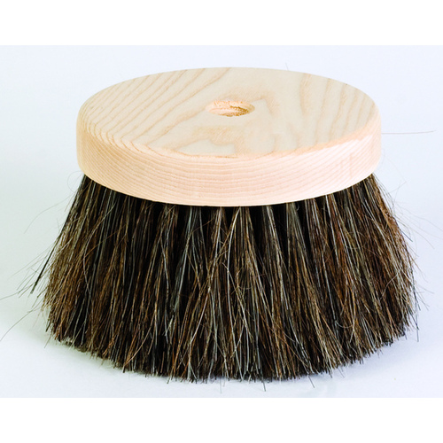 Stippling Brush Horsehair/Poly Bristles 5.5" x 3" with Wood Block Head