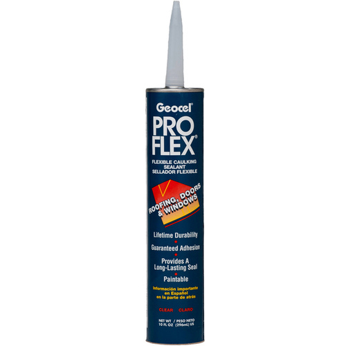 GEOCEL GC66100 2300 Construction Tripolymer Sealant, 10.3 fl-oz Cartridge Crystal Clear