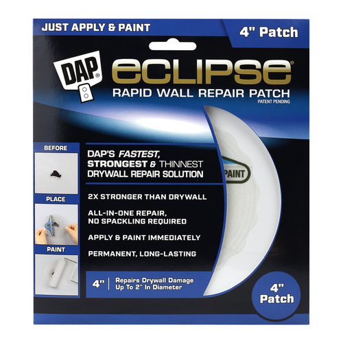 Eclipse Rapid Wall Repair Patch 4" Clear