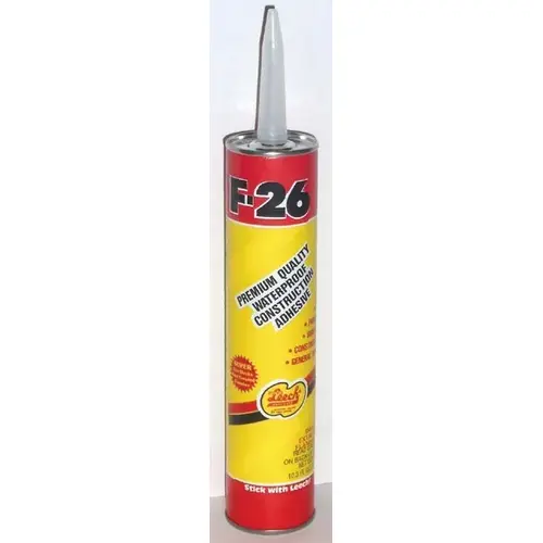 Leech Adhesives F26-33-12 Construction Adhesive, Beige, 10 fl-oz Cartridge