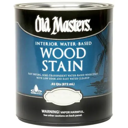 Water Based Wood Stain Quart Golden Oak