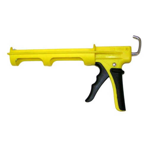 Dripless ETS1100 COLORmaxx ETS ETS1000 Caulk Gun, 10 oz Cartridge, Ergonomic Handle Yellow