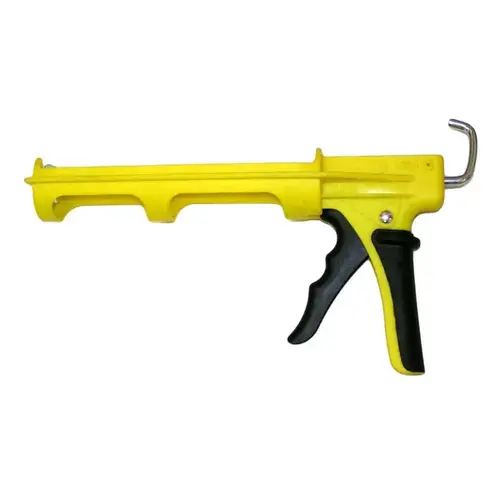 Dripless ETS1100 COLORmaxx ETS ETS1000 Caulk Gun, 10 oz Cartridge, Ergonomic Handle Yellow