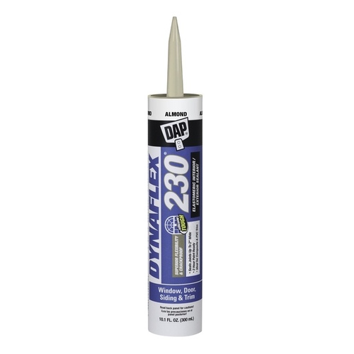 DAP GLOBAL INC 18288 DYNAFLEX 230 Premium Indoor/Outdoor Latex Sealant 10.1-oz Almond