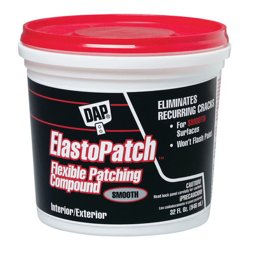 DAP 7079812278 DAP ElastoPatch Flexible Smooth Patching Compound 1 QT White