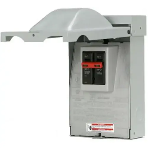 Air Conditioner Disconnect Switch 60-Amp Gray