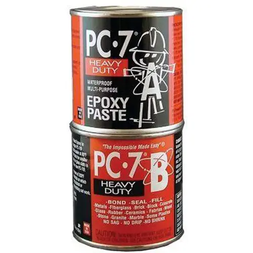 PROTECTIVE COATING CO PC7-1LB Epoxy Multi-Purpose Super Strength Dark Gray 16 oz Dark Gray