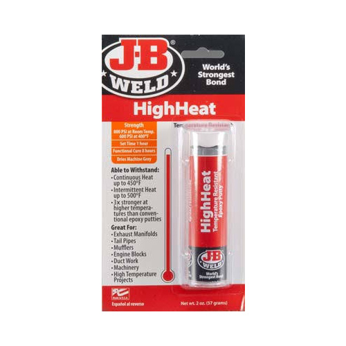 J-B Weld 8297 Automotive Epoxy High Heat High Strength Putty 2 oz