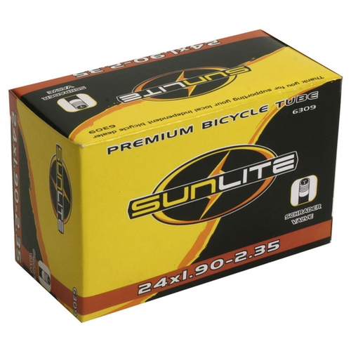 JB Importers, Inc 6309 Bicycle Tire Tube 24" x 1.9" to 2.35" Schrader Valve