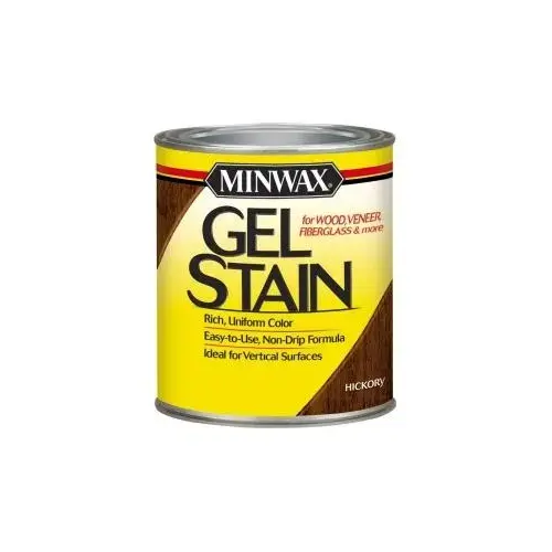 Gel Stain, Hickory, Liquid, 1 qt