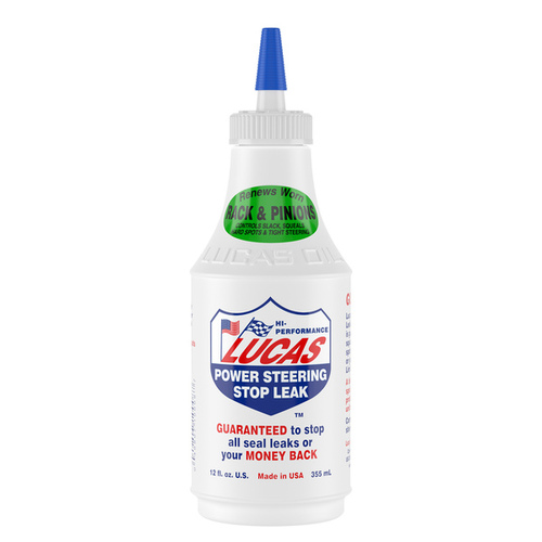 Lucas Oil Products 10008 Lucas Power Steering Stop Leak - 12oz