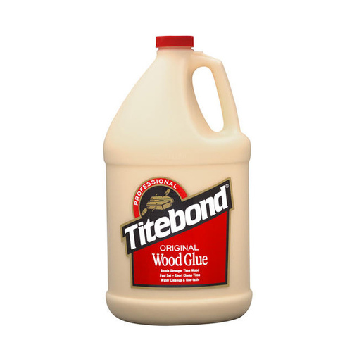 Titebond 5066-XCP2 Wood Glue Original Translucent 1 gal - pack of 2