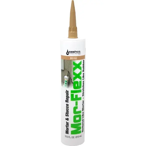 MorFlexx 15010 Sealant, Beige, 4 to 5 Days Curing, 40 to 90 deg F, 10.5 oz Cartridge