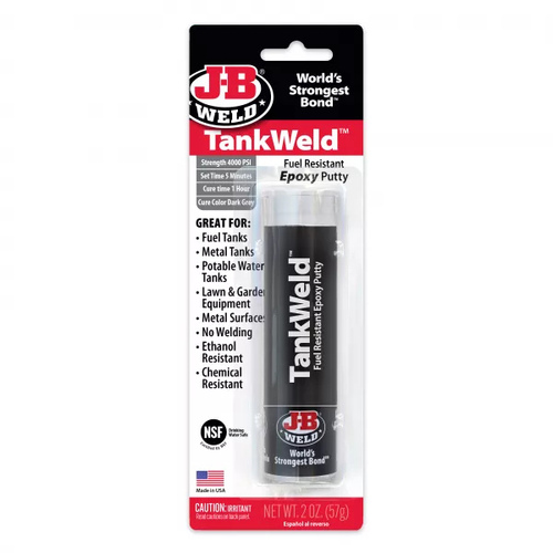 J-B Weld 8217-XCP6 Automotive Epoxy TankWeld High Strength Putty 1 oz - pack of 6