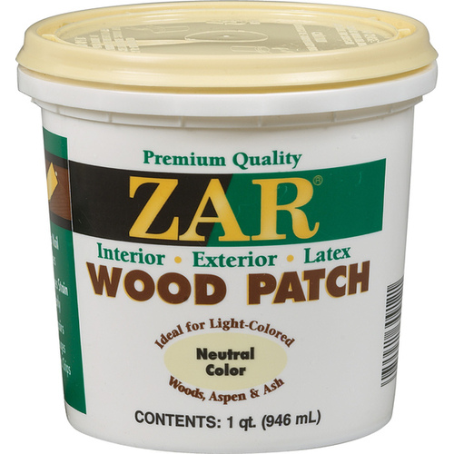 Wood Patch, Paste, Amine, 1 qt Tub Neutral