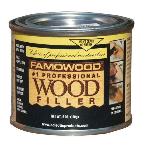 Famowood Solvent-Based Wood Filler - Natural - 1/4 Pint