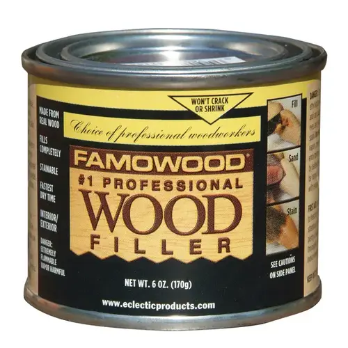 Famowood Solvent-Based Wood Filler - Ash - 1/4 Pint