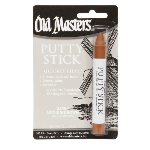 Putty Stick, Medium Brown, 1/2 oz