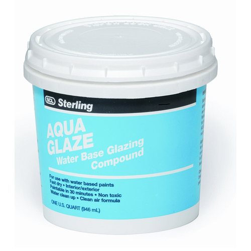 Aqua Glaze Water Base Glazing Compound 1 Qt