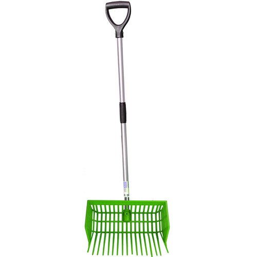 Tuff Stuff SBBF-GR Tuff Stuff Square Basket Barn Fork - Green