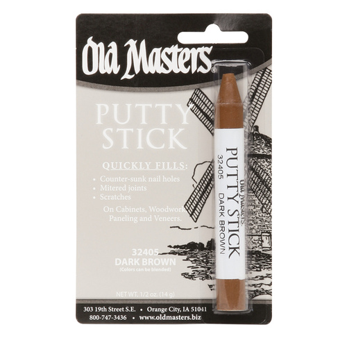 Putty Stick, Dark Brown, 1/2 oz