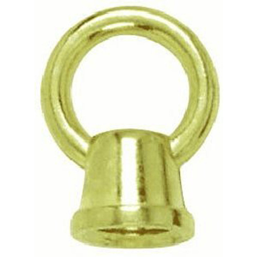 Female Loops 1" - Brass Finish pack of 2