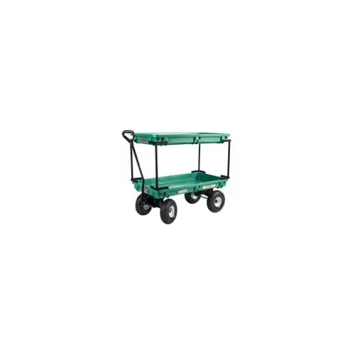 20X38 PLASTIC DBL DECK WAGON 04010-FF W/FF TIRES