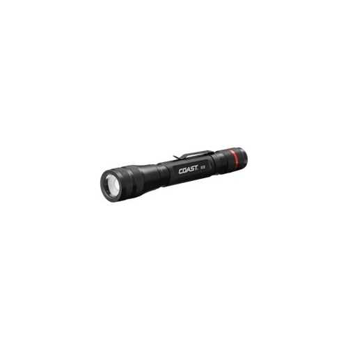 COAST 20484 Series 20484 Flashlight, AA Battery, Alkaline Battery, 355 Lumens, 433 ft Beam Distance, 255 min Run Time Black