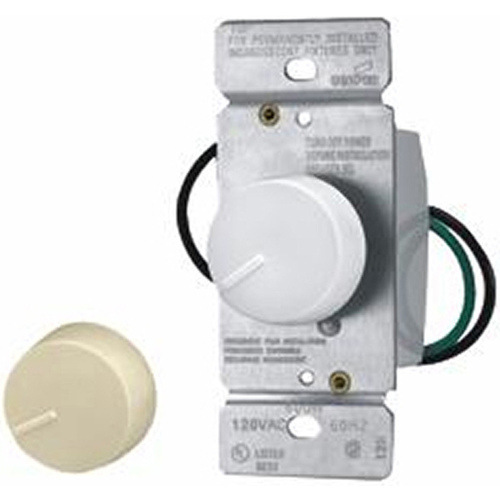 Rotary Dimmer Switch Single-Pole with Preset