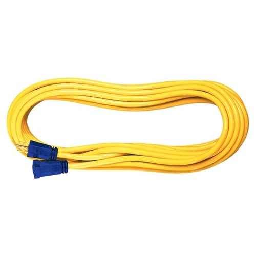 25-ft 16/3 Yellow Extension Cord