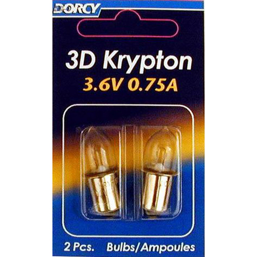 Dorcy 41-1661-XCP12 Replacement Bulb, Bayonet Lamp Base, Krypton Lamp - pack of 24 Pairs