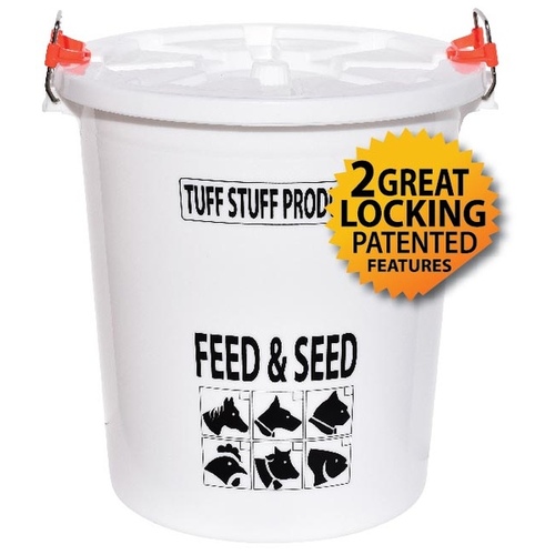 Feed & Seed Drum w/ Lid - 45 Gallon