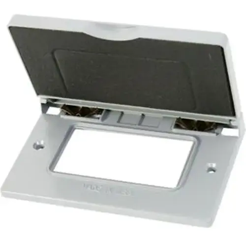 Greenfield CGFIHWS Outlet Box Cover 1-Gang GFI Horizontal - White