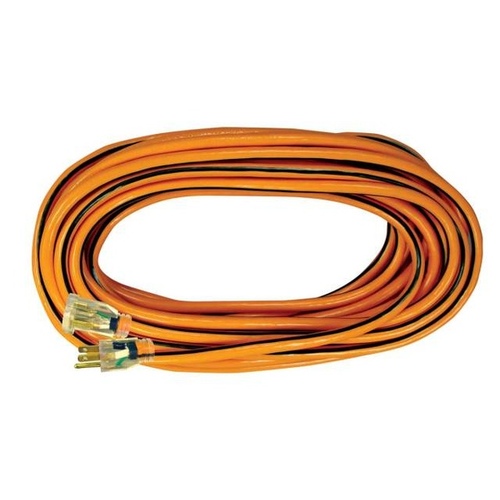 Voltec Power and Lighting 05-00341 25-ft 14/3 Orange & Black Extension Cord