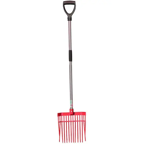 Tuff Stuff Square Barn Small Fork - Red