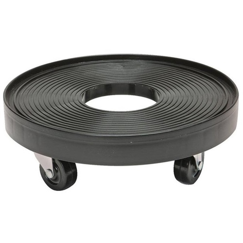 12" PLANT DOLLY W/DRAIN HOLE DEV3015BL BLACK Espressso