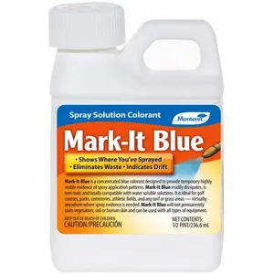 Monterey Mark-It Blue Grass & Weed Application Spray Colorant Concentrate 1/2 pt