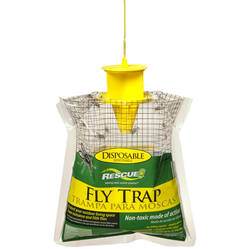 Rescue Fly Trap Bag Disposable Brown