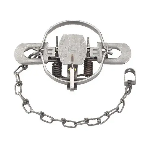 DUKE TRAPS 0490 5.5 In. Jaw Spread Steel Coil Spring Bobcat, Coyote, Fox, Lynx, & Otter Trap