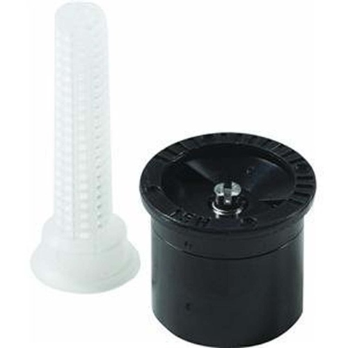 Fixed Pattern Spray Nozzle, 15 ft, PVC Black