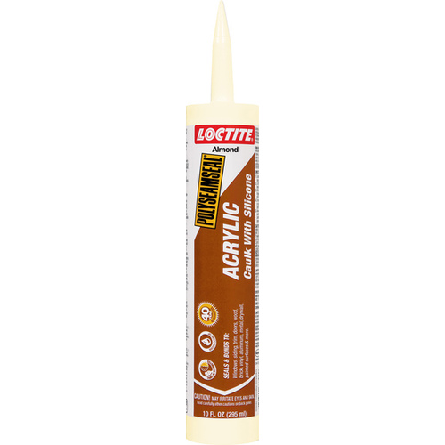 Loctite 1507598 Polyseamseal Acrylic Caulk Almond 5 To 170 Deg F 10