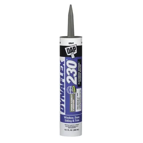 Premium Sealant, Gray, 1 day Curing, 40 to 100 deg F, 10.1 oz Cartridge