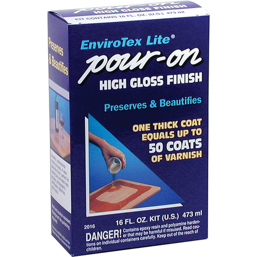 Finish Gloss Clear 16 oz Clear - pack of 6