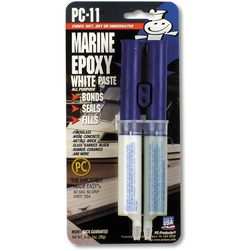 PROTECTIVE COATING CO 010112 Epoxy Marine All Purpose High Strength Off White 1 oz Off White