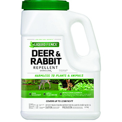 Liquid Fence HG-70266 Liquid Fence Granular Deer and Rabbit Repellent - 2 lbs Gray