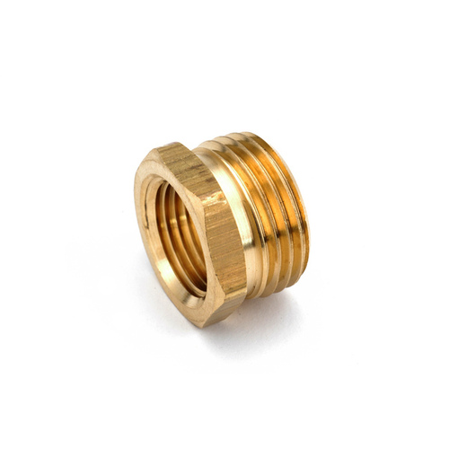 Lead Free 3/4" MHT x 3/4" FPT Coupling Brass