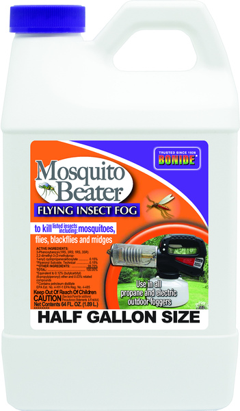 Bonide 552 Flying Insect Fog, 1/2 gal/acre Coverage Area, Clear