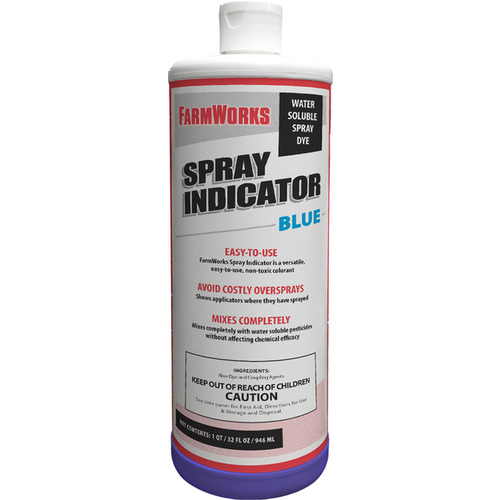 Farm General 75295 Farmworks Spray Dye Indicator 32-oz